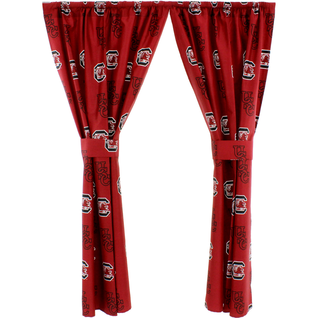 South Carolina Gamecocks Curtain Panels - 63" or 84"