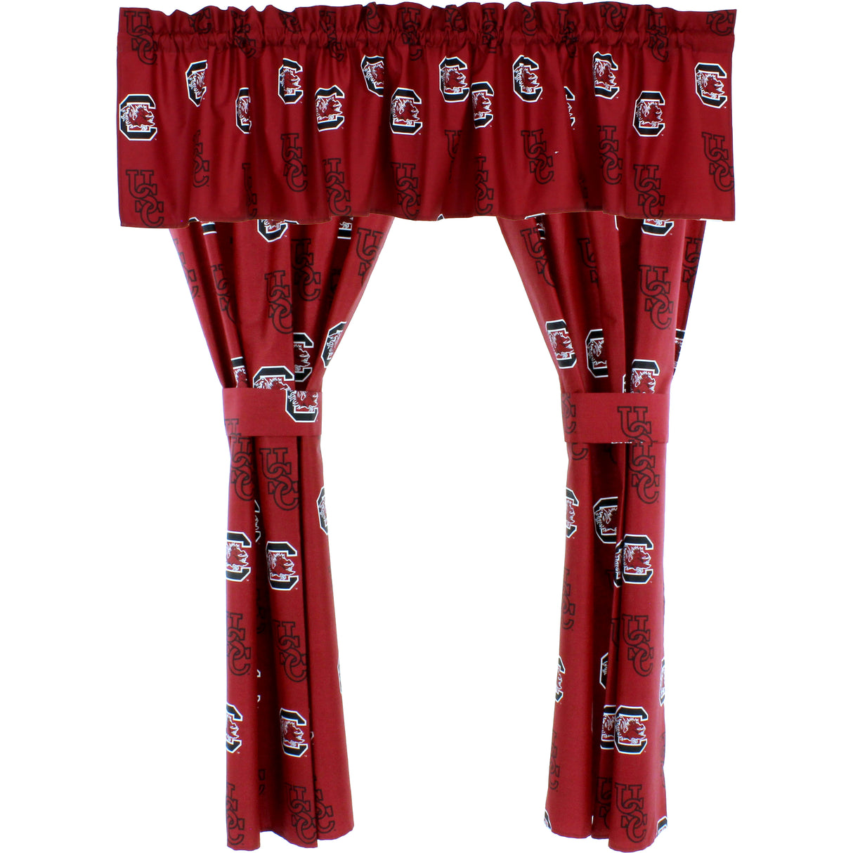 South Carolina Gamecocks Curtain Valance