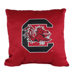 South Carolina Gamecocks 2 Sided Decorative Pillow, 16" x 16", Made in the USA