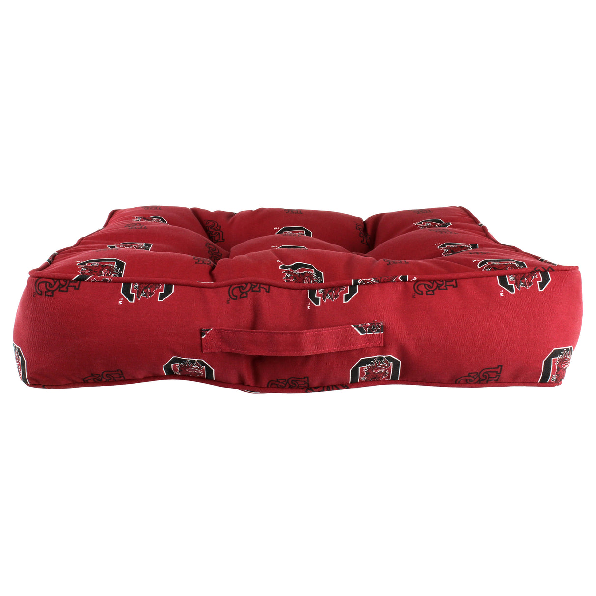 South Carolina Gamecocks Floor Pillow or Pet Bed, 24" x 24" Square