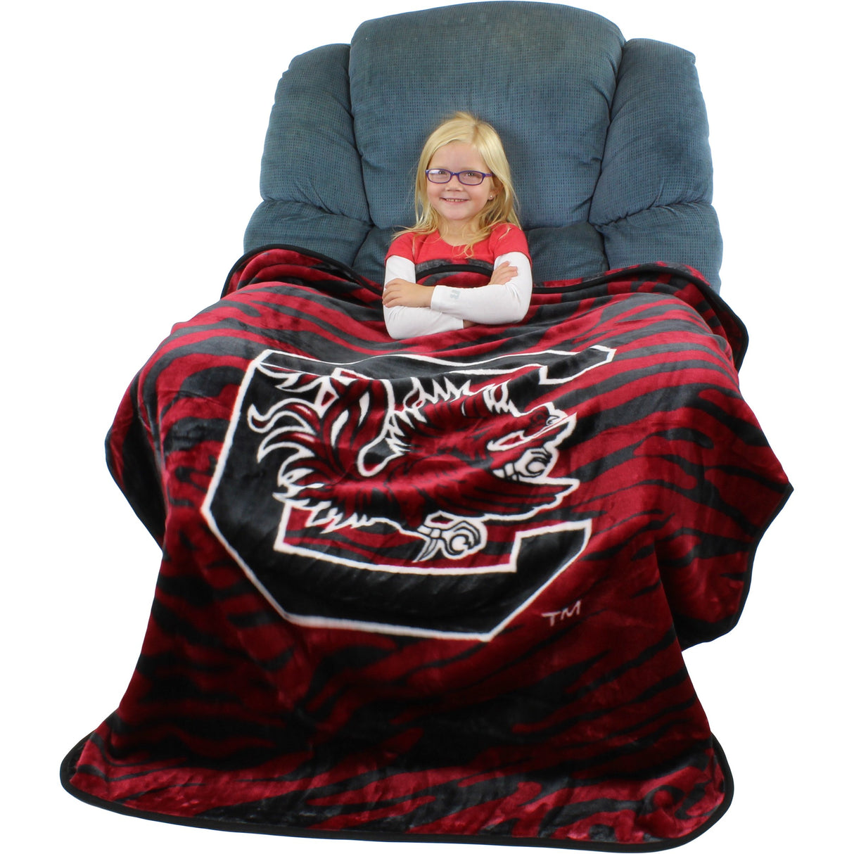 South Carolina Gamecocks Soft and Warm Throw Blanket, 50" x 60"