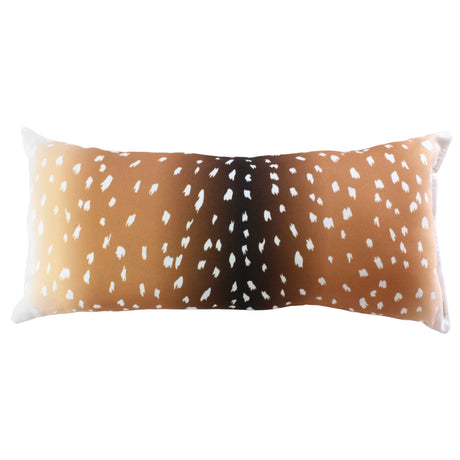 Deer Print Decorative Pillow, Made in the USA