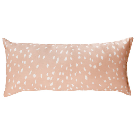 Deer Print Decorative Pillow, Made in the USA