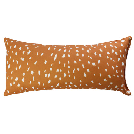 Deer Print Decorative Pillow, Made in the USA