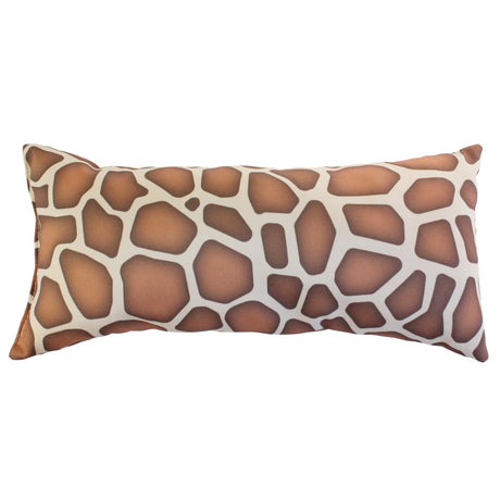 Giraffe Print Decorative Pillow, Made in the USA