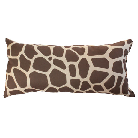 Giraffe Print Decorative Pillow, Made in the USA