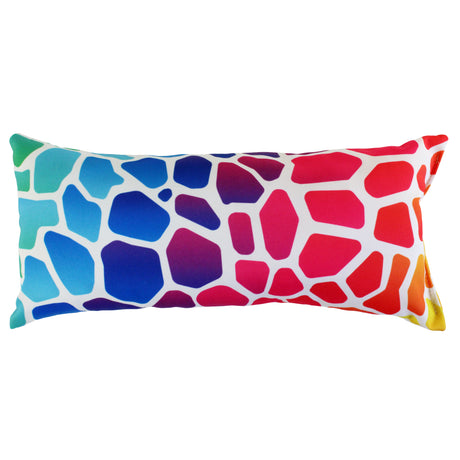 Giraffe Print Decorative Pillow, Made in the USA