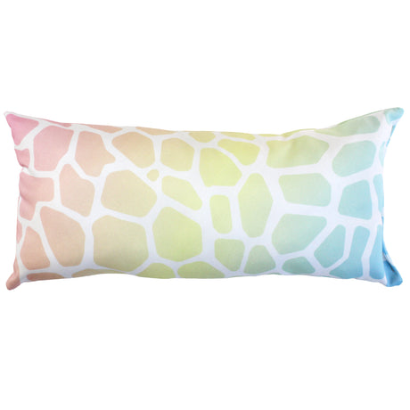Giraffe Print Decorative Pillow, Made in the USA