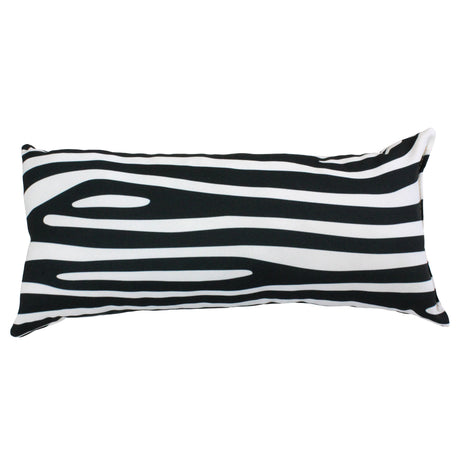 Zebra Print Decorative Pillow, Made in the USA