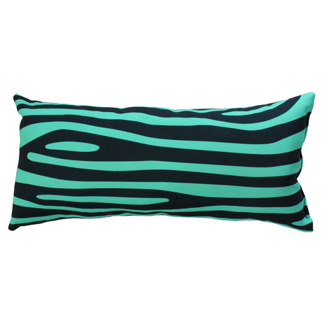 Zebra Print Decorative Pillow, Made in the USA