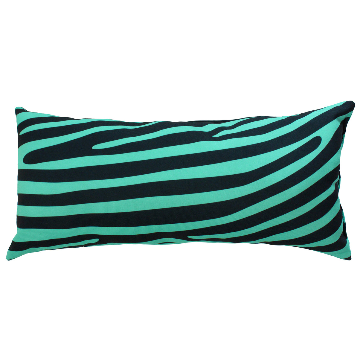 Zebra Print Decorative Pillow, Made in the USA
