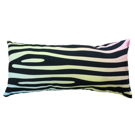 Zebra Print Decorative Pillow, Made in the USA