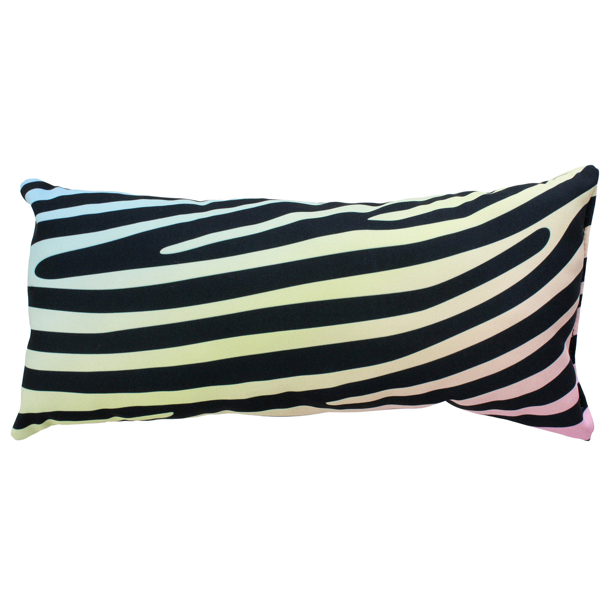 Zebra Print Decorative Pillow, Made in the USA