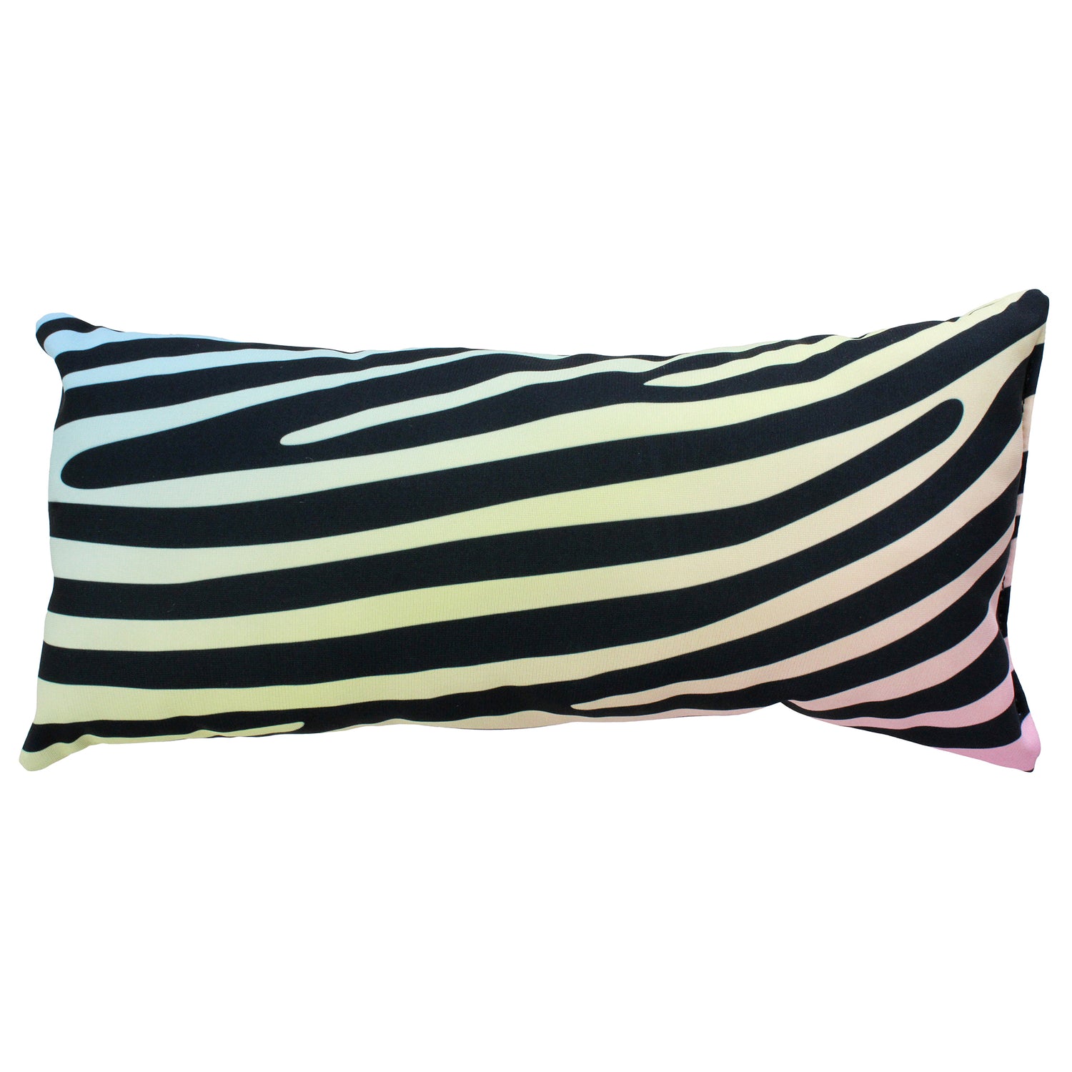 Zebra Print Decorative Pillow, Made in the USA