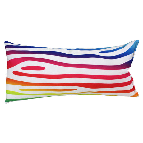 Zebra Print Decorative Pillow, Made in the USA