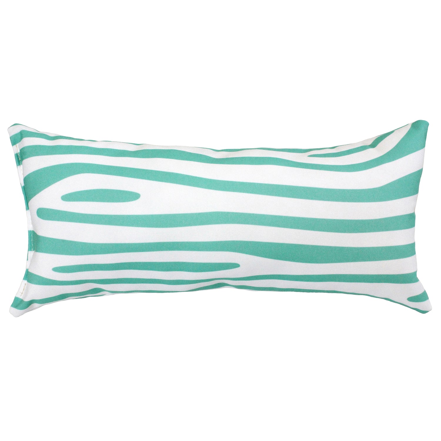 Zebra Print Decorative Pillow, Made in the USA