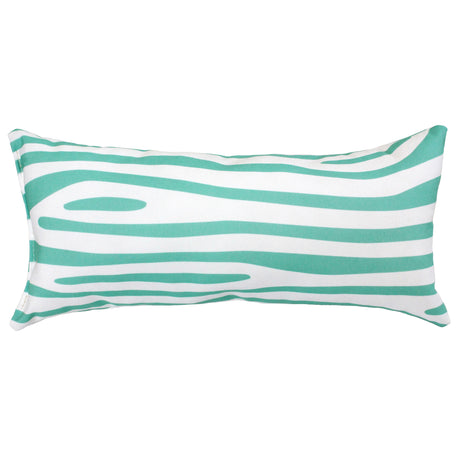 Zebra Print Decorative Pillow, Made in the USA