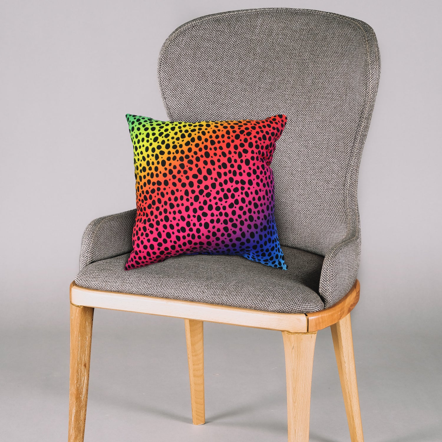 Cheetah Print Decorative Pillow, Made in the USA