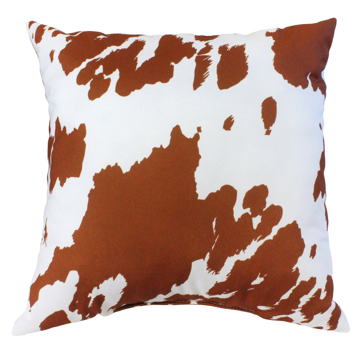 Cow Print Decorative Pillow, Made in the USA