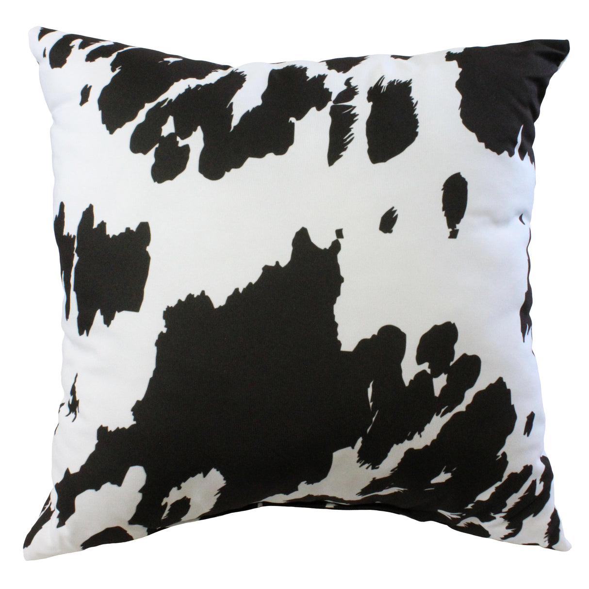 Cow Print Decorative Pillow, Made in the USA