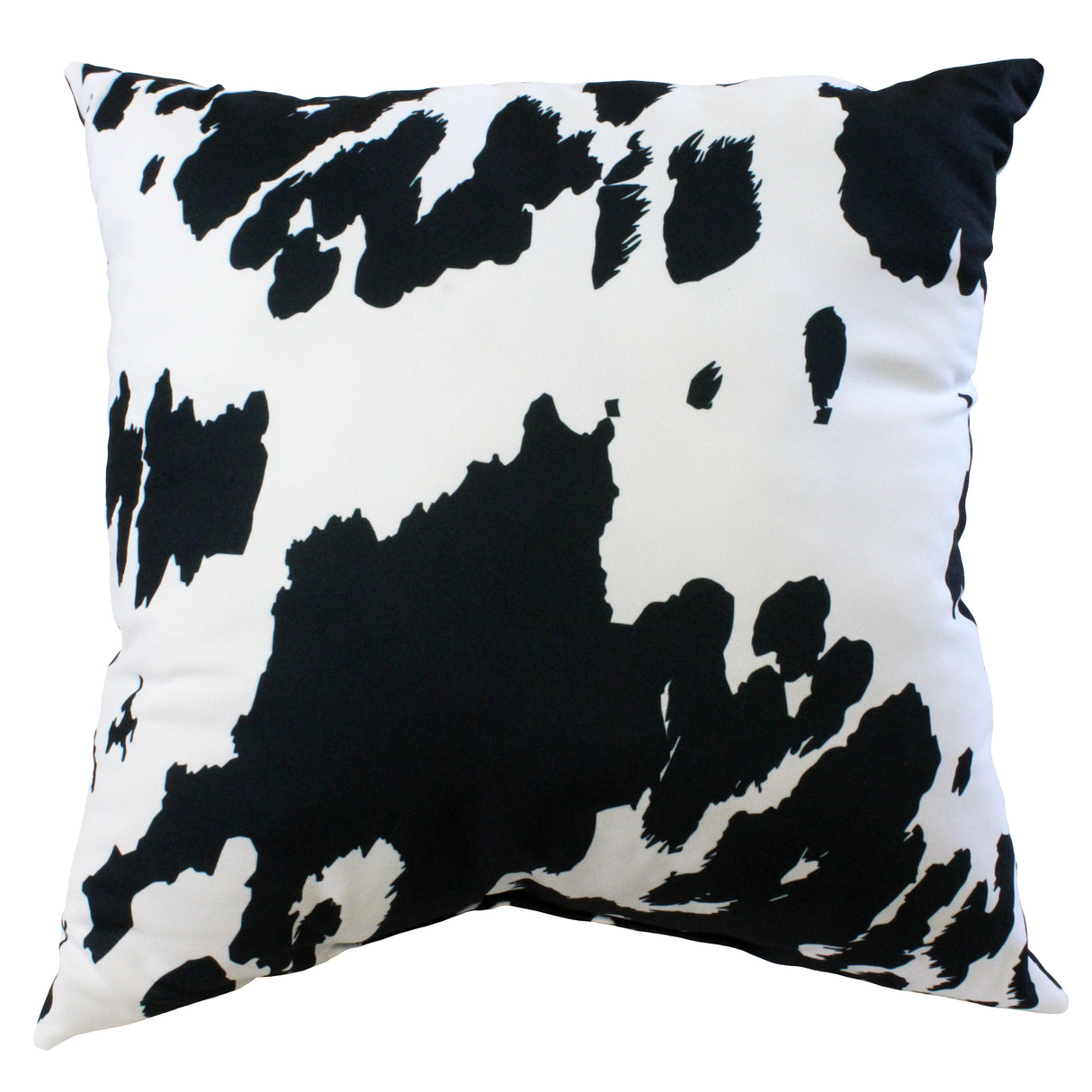 Cow Print Decorative Pillow, Made in the USA