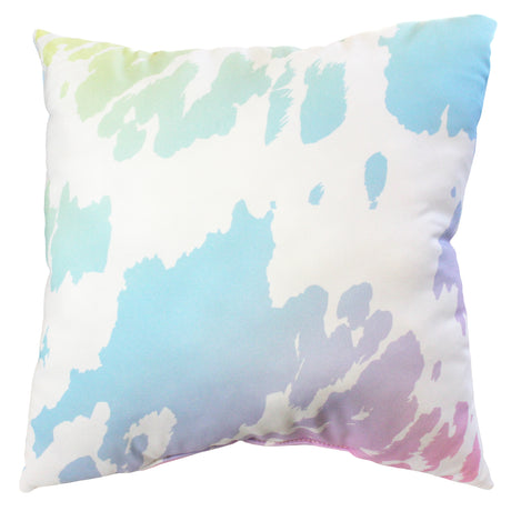 Cow Print Decorative Pillow, Made in the USA