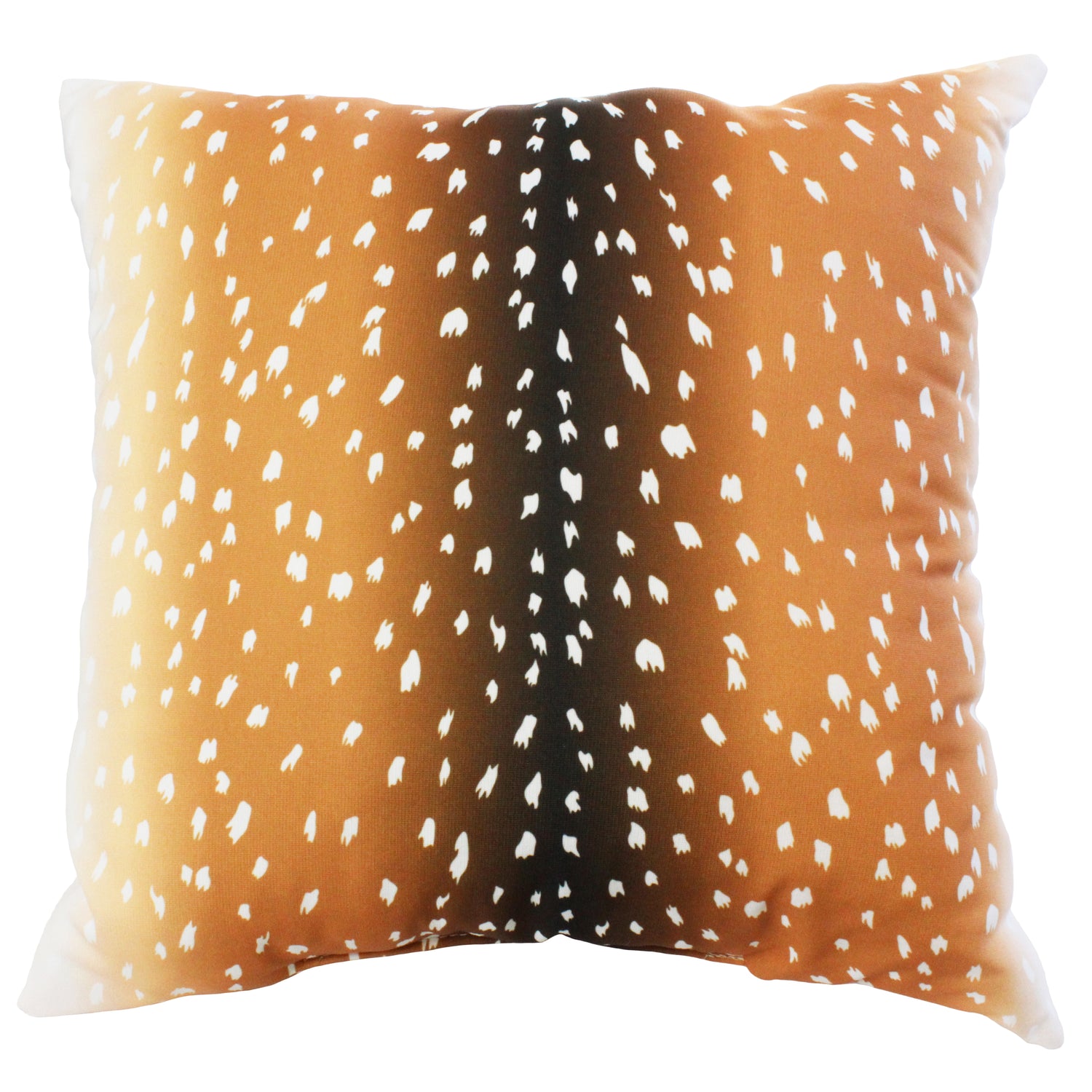 Deer Print Decorative Pillow, Made in the USA