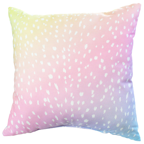 Deer Print Decorative Pillow, Made in the USA