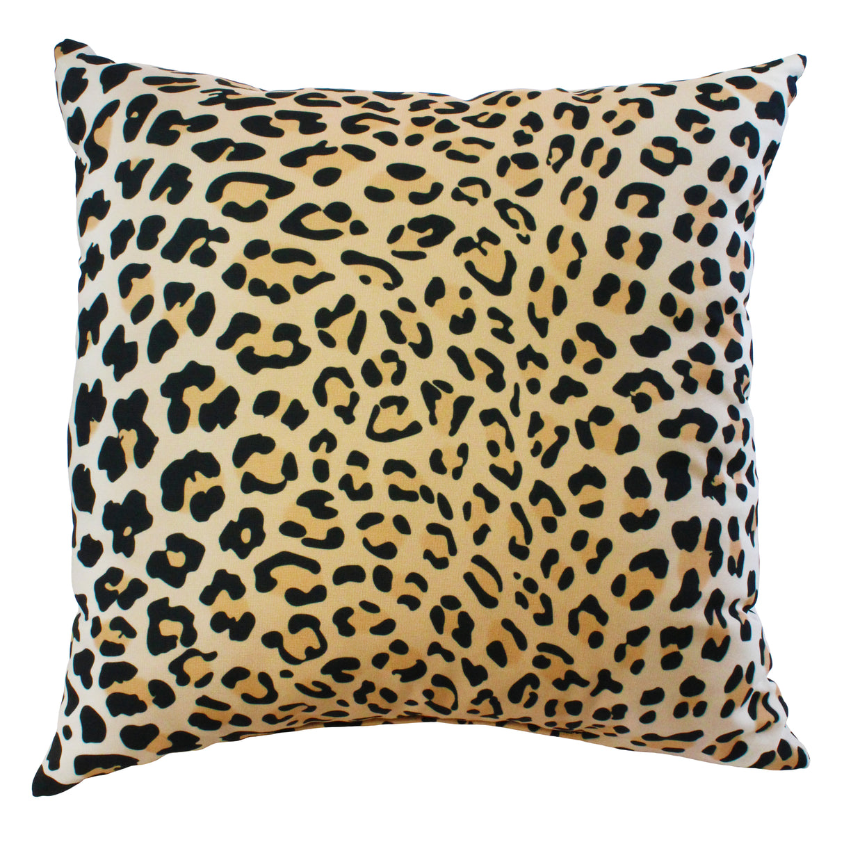 Leopard Print Decorative Pillow, Made in the USA