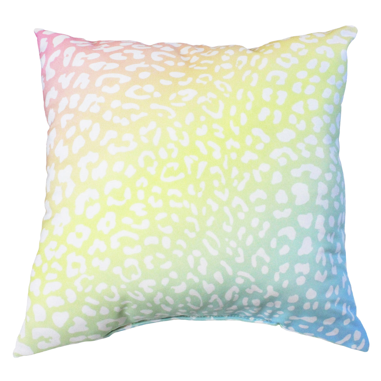 Leopard Print Decorative Pillow, Made in the USA