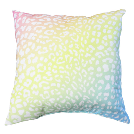 Leopard Print Decorative Pillow, Made in the USA