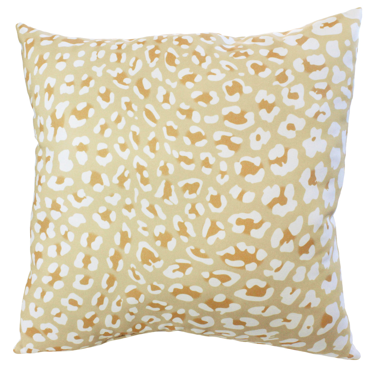 Leopard Print Decorative Pillow, Made in the USA
