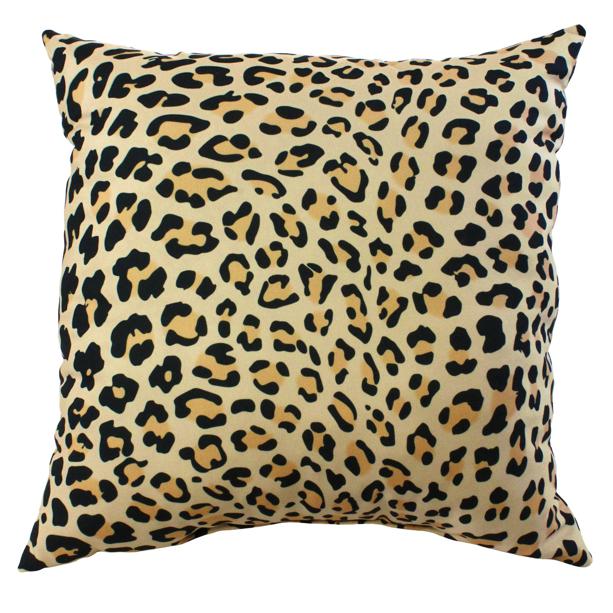 Leopard Print Decorative Pillow, Made in the USA