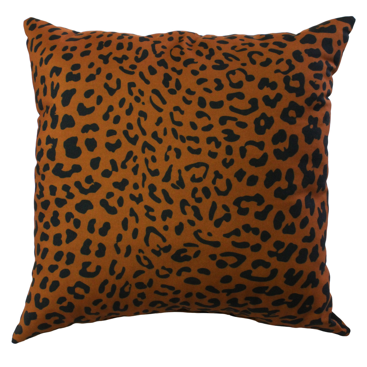 Leopard Print Decorative Pillow, Made in the USA