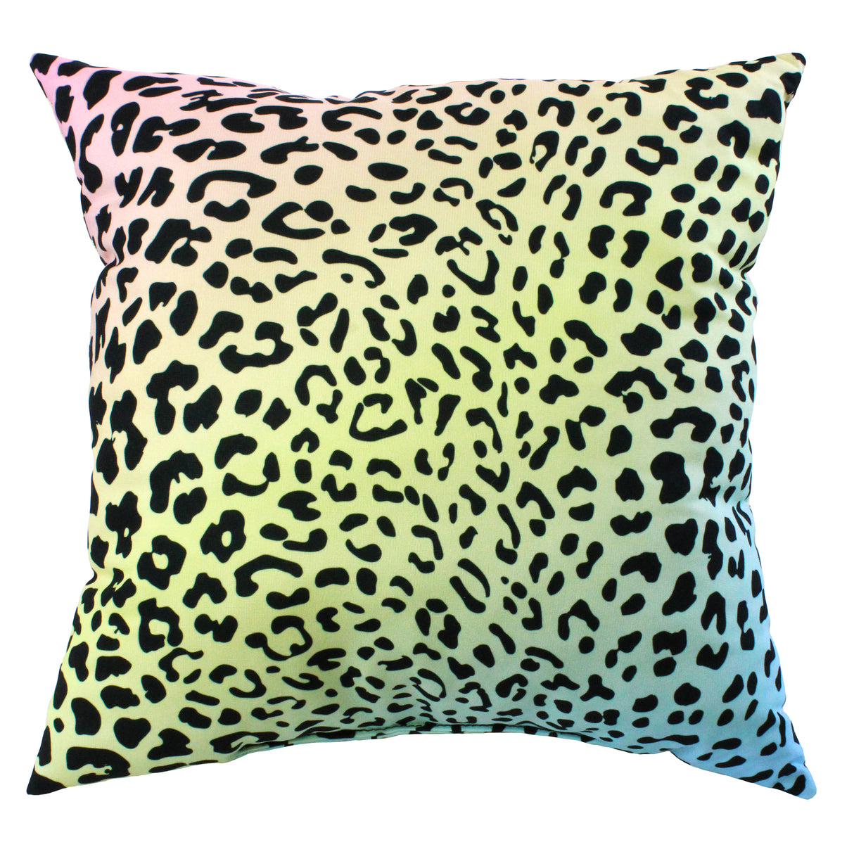 Leopard Print Decorative Pillow, Made in the USA
