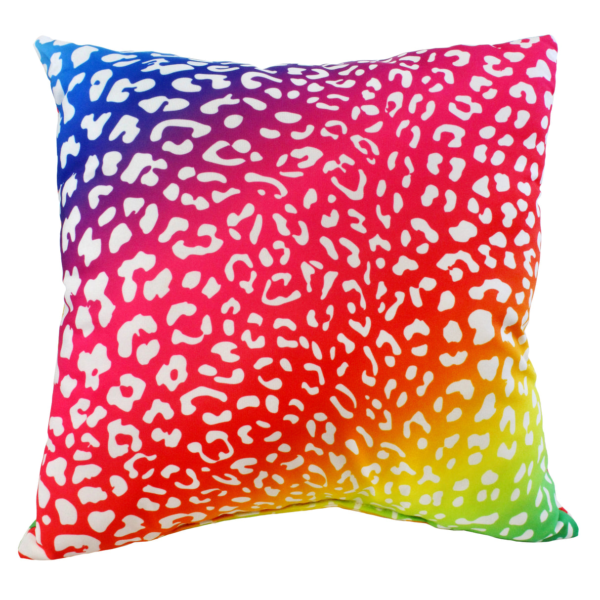 Leopard Print Decorative Pillow, Made in the USA