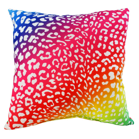 Leopard Print Decorative Pillow, Made in the USA
