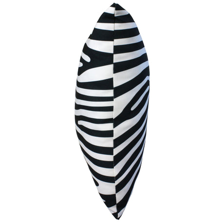 Zebra Print Decorative Pillow, Made in the USA