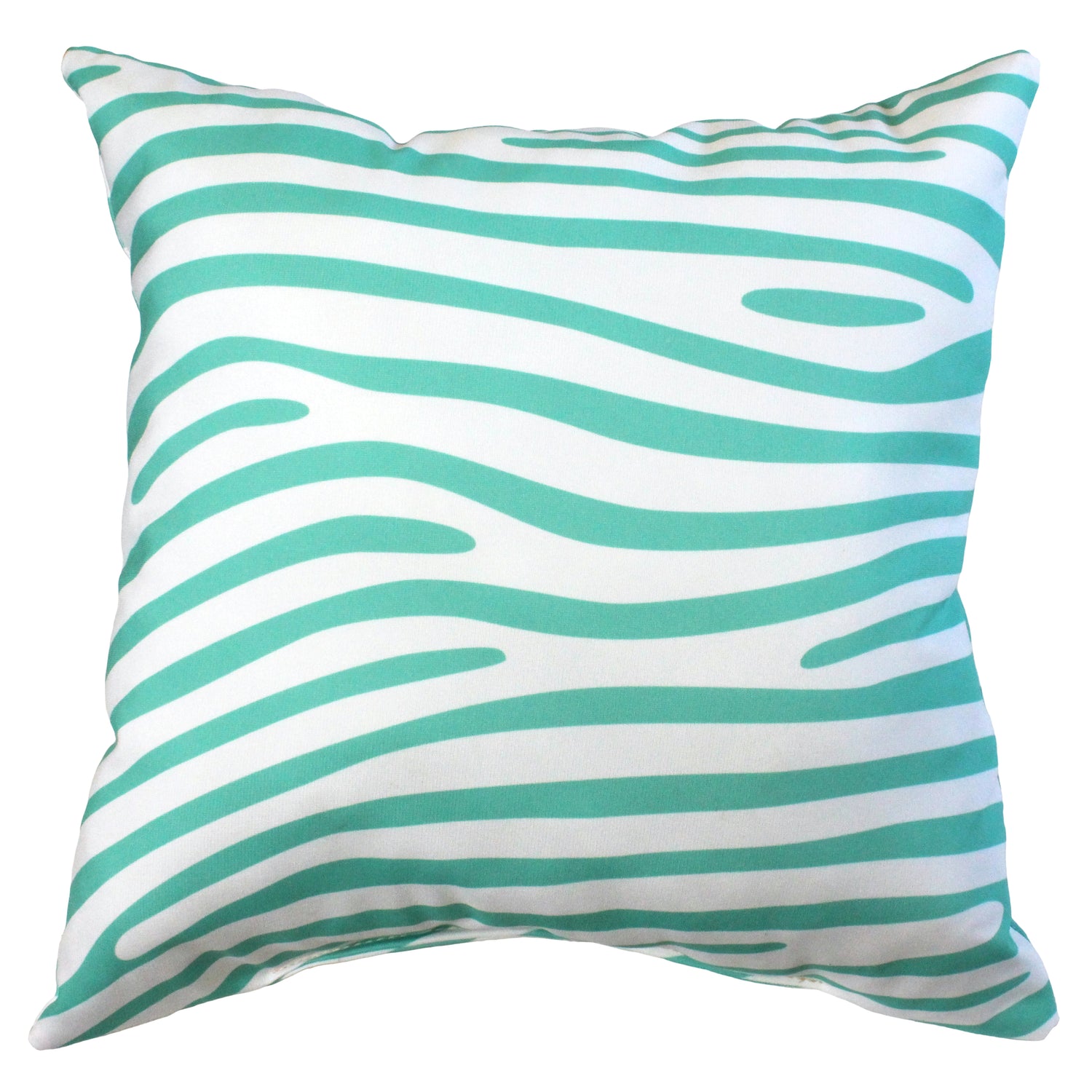 Zebra Print Decorative Pillow, Made in the USA
