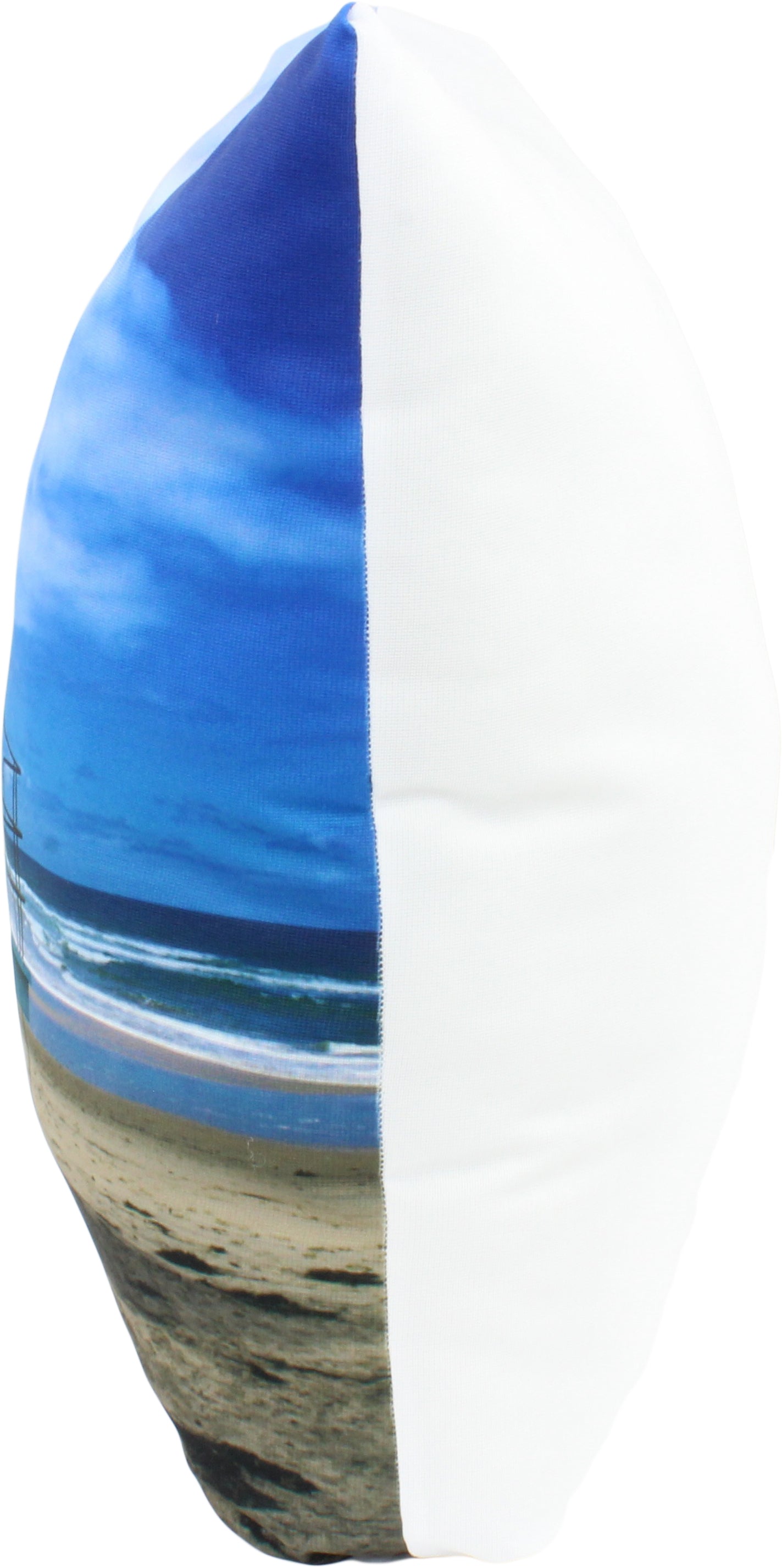 Lifeguard Shack, Solana Beach, California, 16" Decorative Pillow, Made in the USA