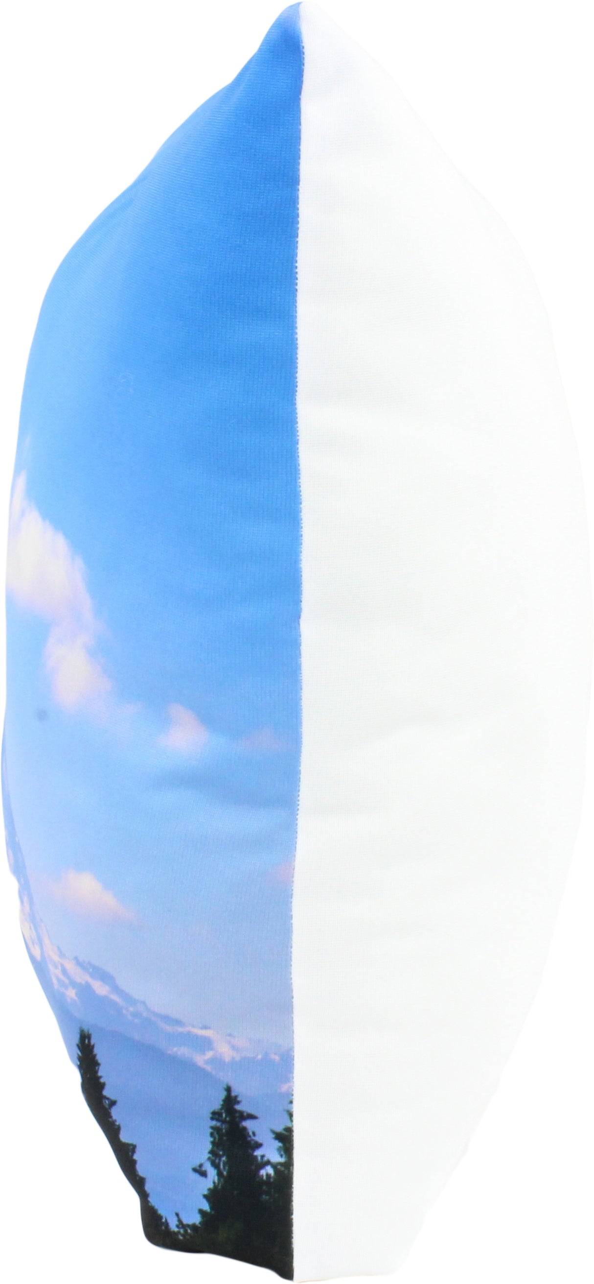 Mount Rainier, Washington Mountain Landscape 16" Decorative Pillow, Made in the USA
