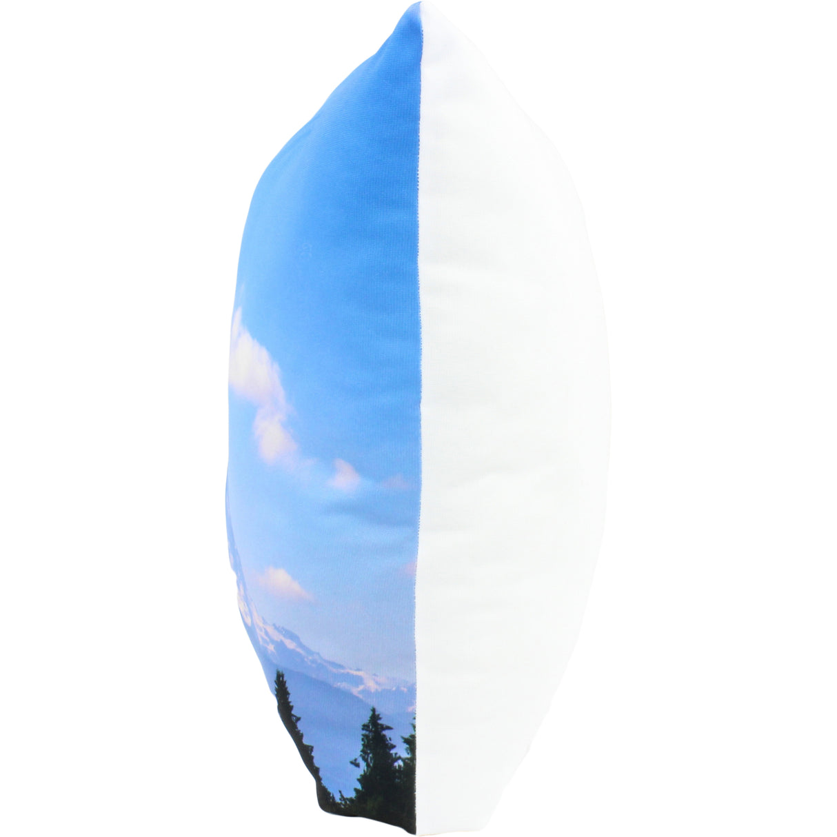 Mount Rainier, Washington Mountain Landscape 16" Decorative Pillow, Made in the USA