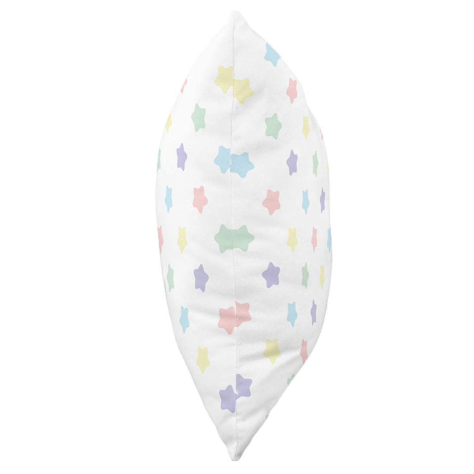 Pastel Stars Decorative Pillow - 2 Sizes