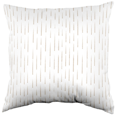 Dashed Decorative Pillow, 2 Sizes, Made in the USA