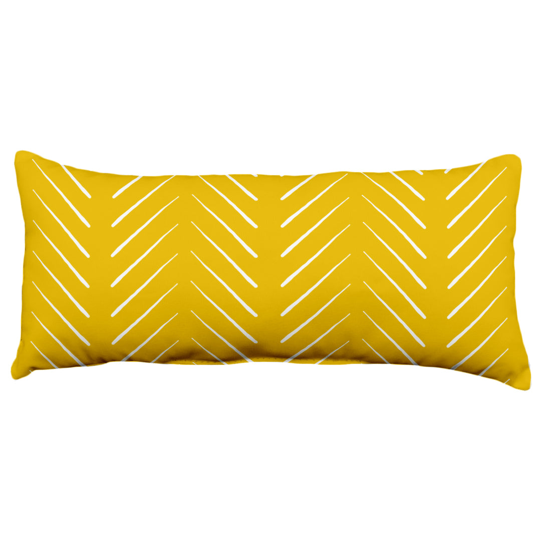 Chevron Columns Decorative Pillow - 2 Sizes