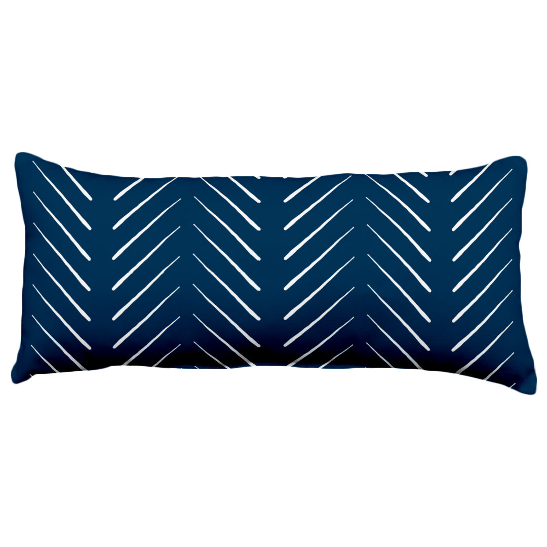 Chevron Columns Decorative Pillow - 2 Sizes