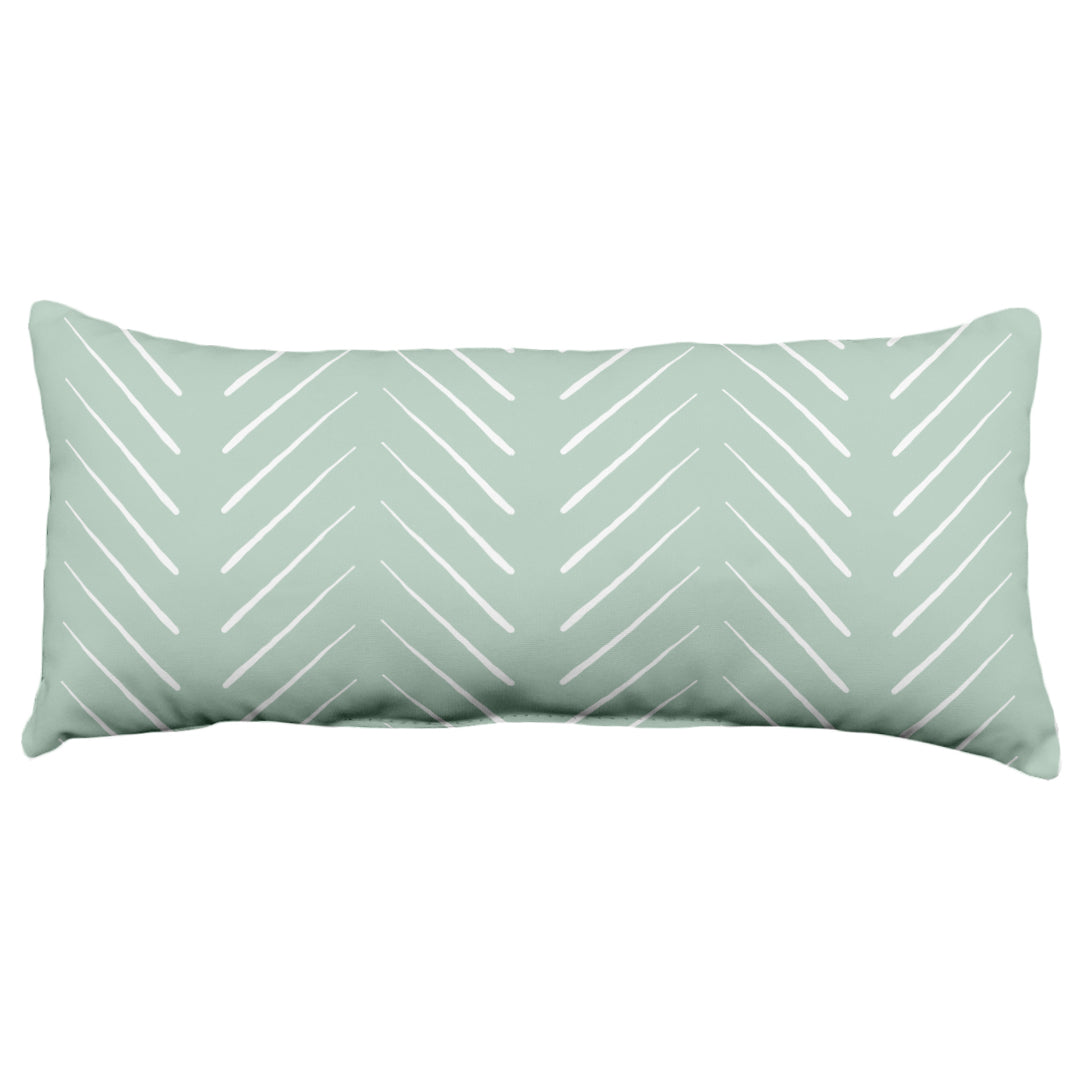 Chevron Columns Decorative Pillow - 2 Sizes