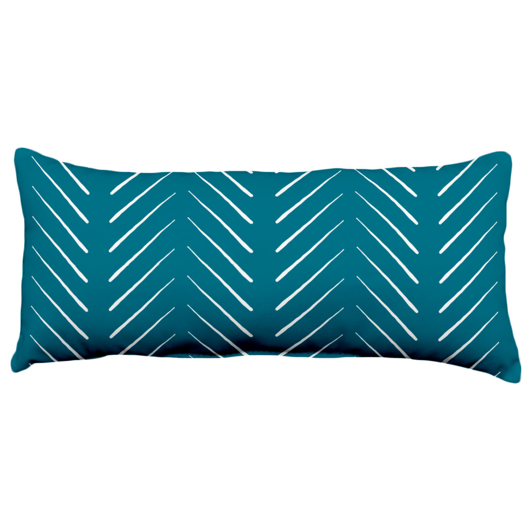 Chevron Columns Decorative Pillow - 2 Sizes