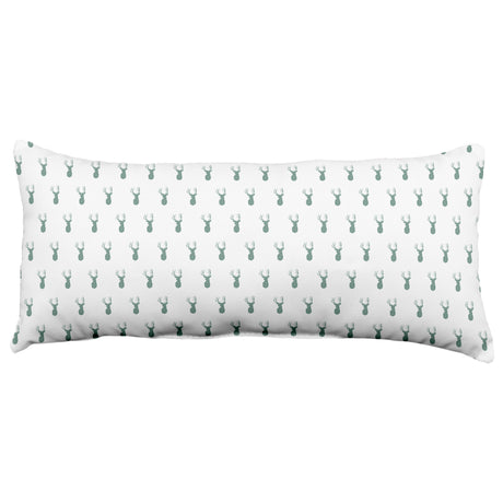 Deer Pattern Decorative Pillow, Made in the USA, 2 Sizes