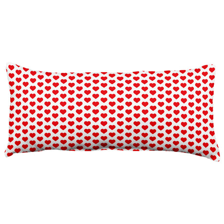 Heart Pattern Double Sided Throw Pillow, 2 Sizes